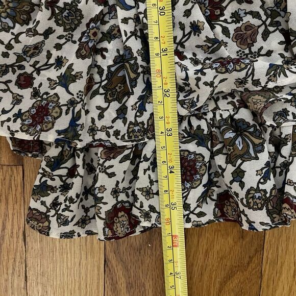 VERONICA BEARD Fahra Mini Dress Size 8 Multicolor NEW Smocked Ruffle Designer - Picture 12 of 15